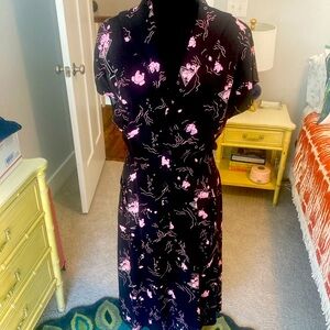 Collectif Tipsy Pink Elephants Dress